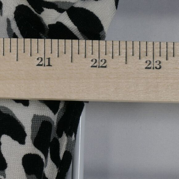 Calvin Klein Cardigan Sweater Women 1X Silk Blend Rhinestone Button Pockets - Picture 8 of 10